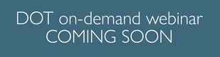 On-Demand Webinar Coming Soon